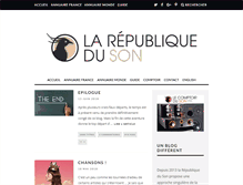 Tablet Screenshot of larepubliqueduson.com